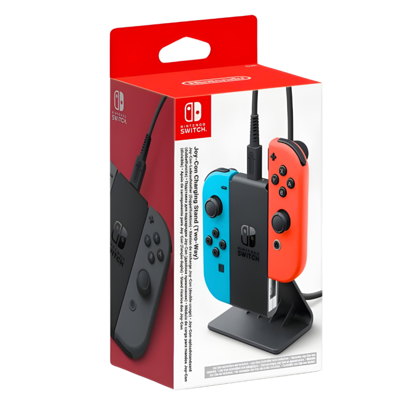 Station de Recharge pour Joy-Con Nintendo Double Usage - Noir · Smarty Paris